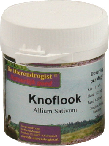 Dierendrogist Knoflook Tabletten