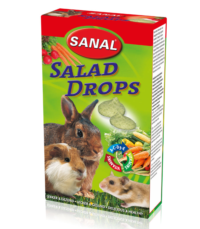 Sanal Knaagdier 3-Pack Drops Yogurt / Salad / Wild Berry