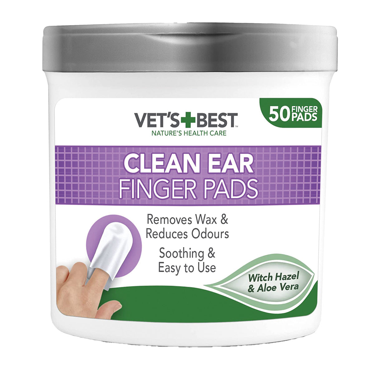 Vets Best Clean Ear Finger Pads