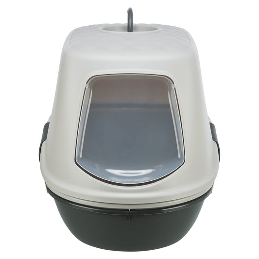 Trixie Berto Kattenbak Overdekt Met Zeef Scheidingssysteem Grijs