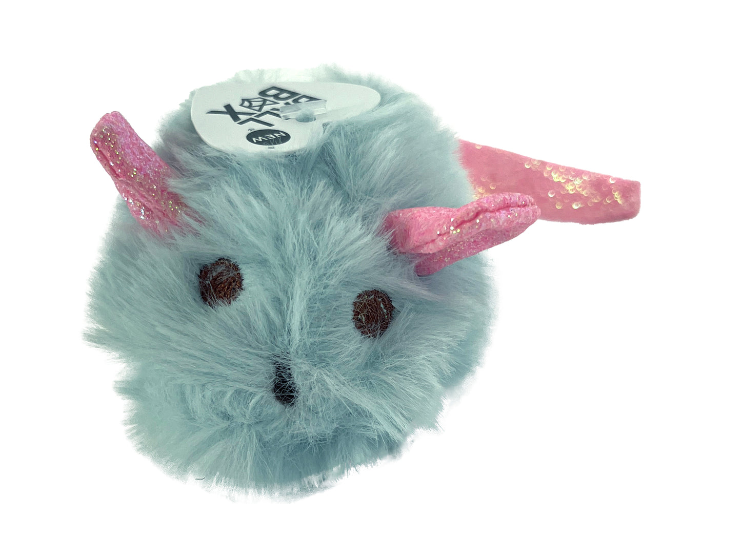 Fofos Pluche Muis Met Glitterstaart