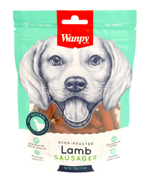 Wanpy Oven-Roasted Lamb Sausages
