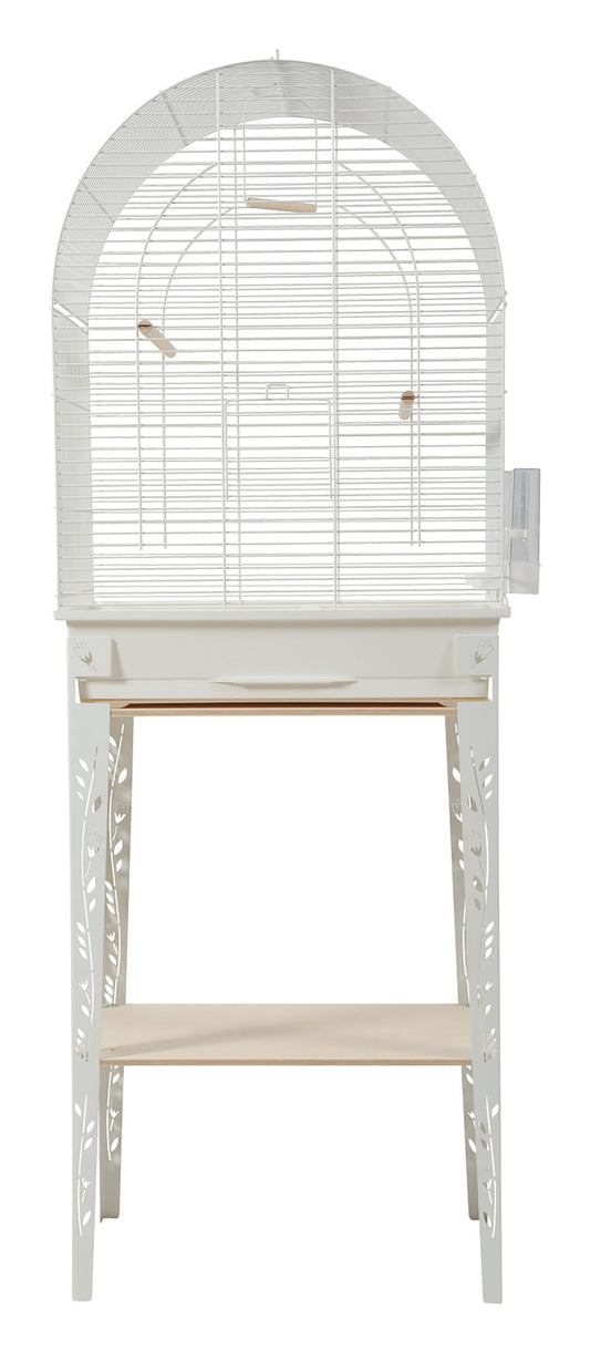 Zolux Vogelkooi Patio Met Standaard Wit