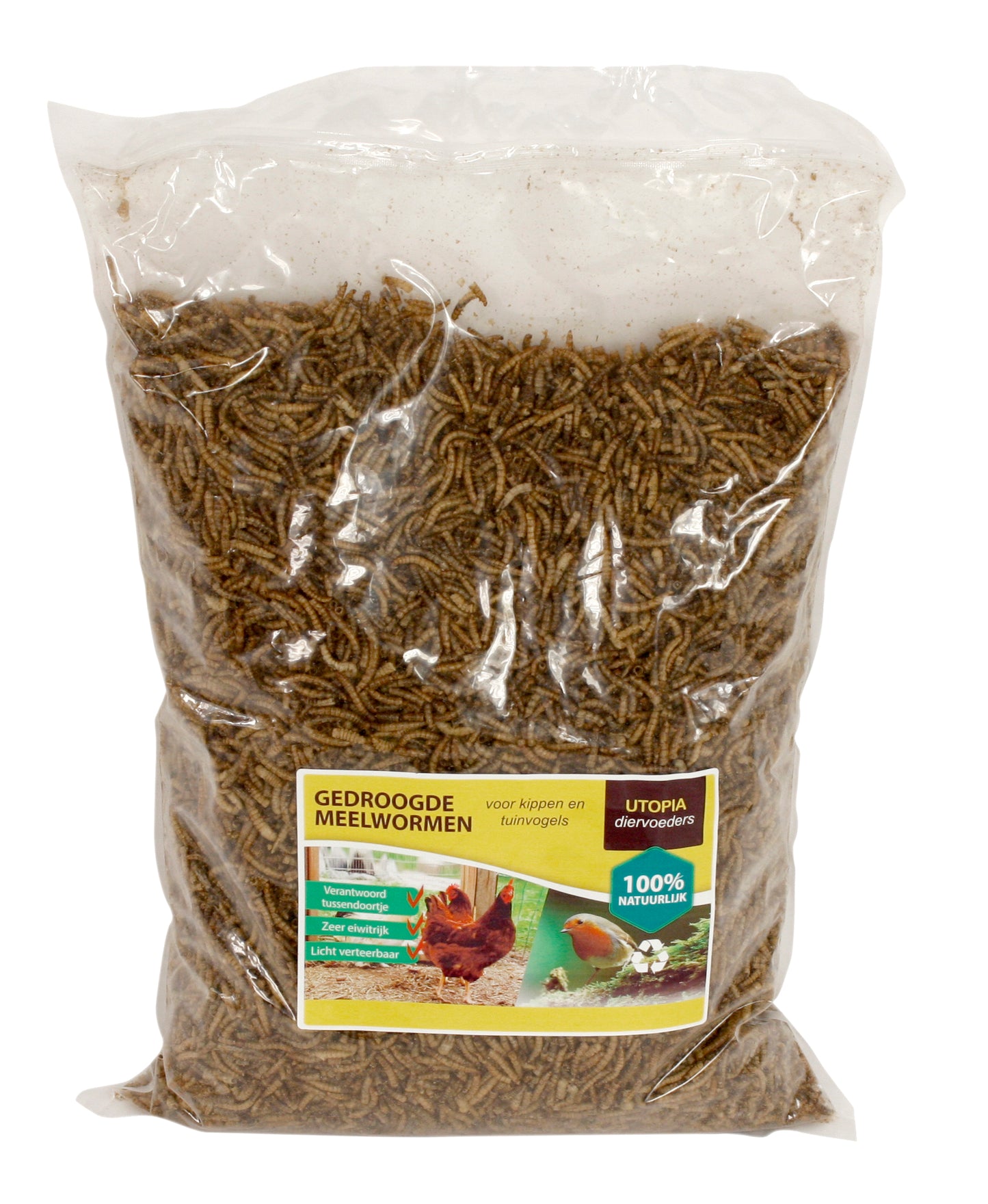 Utopia Meelwormen Voor Kippen En Tuinvogels