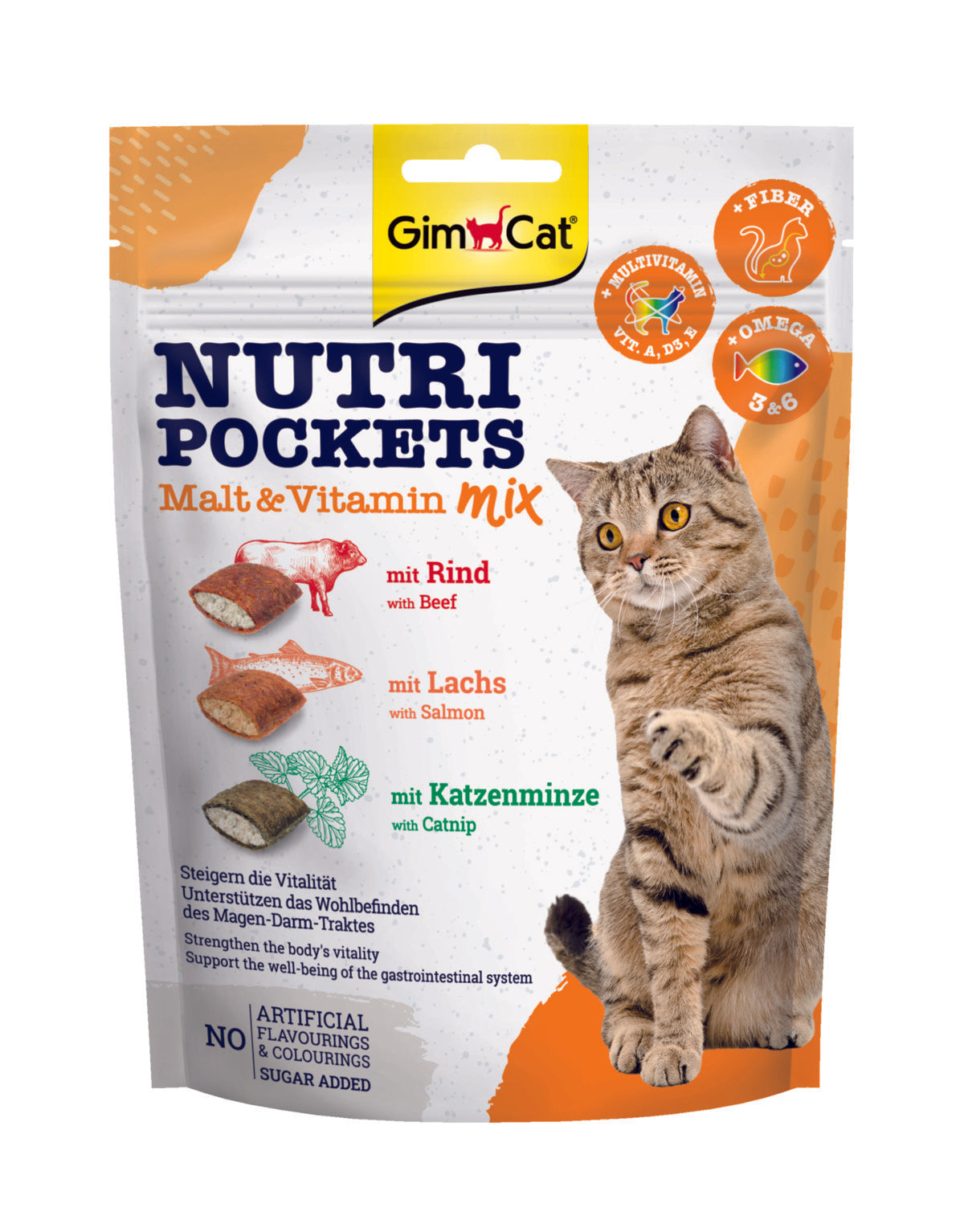 Gimcat Nutri Pockets Malt-Vitaminemix