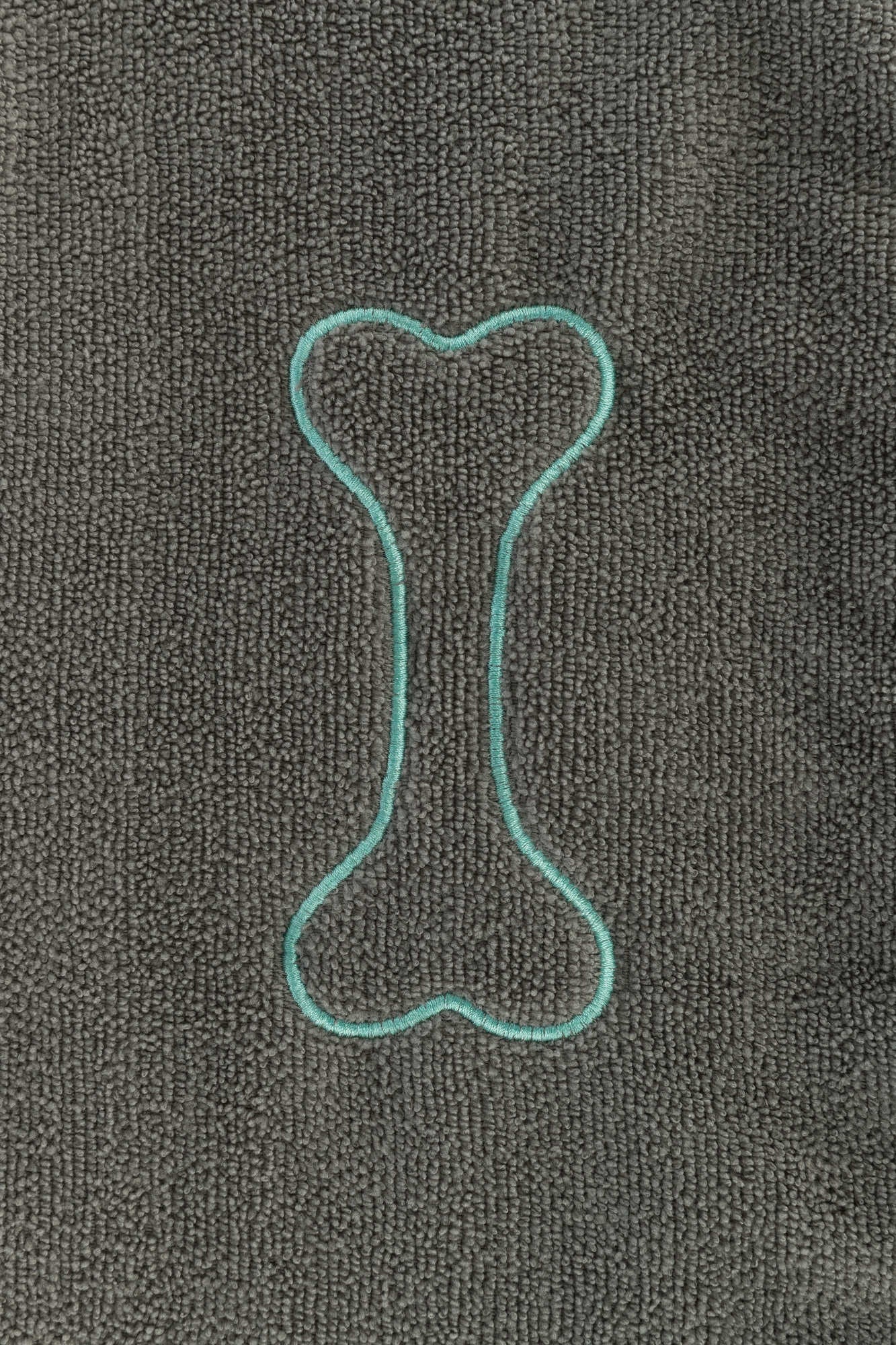 Trixie Microvezel Handdoek Met Insteekzakken Grijs