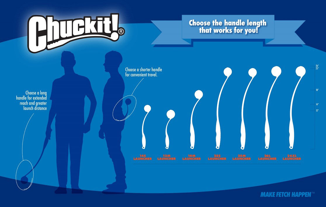 Chuckit Fetch & Fold 25M Launcher