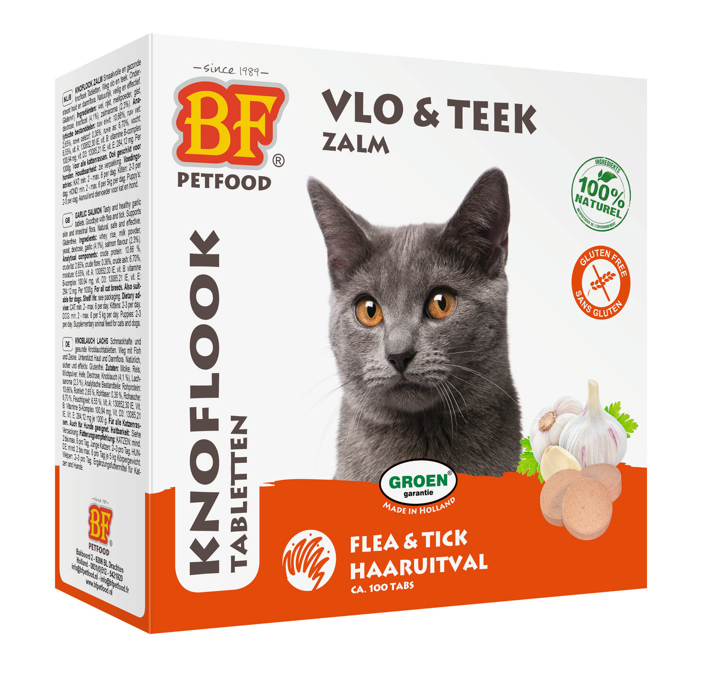 Bf Petfood Kattensnoepjes Knooflook Zalm