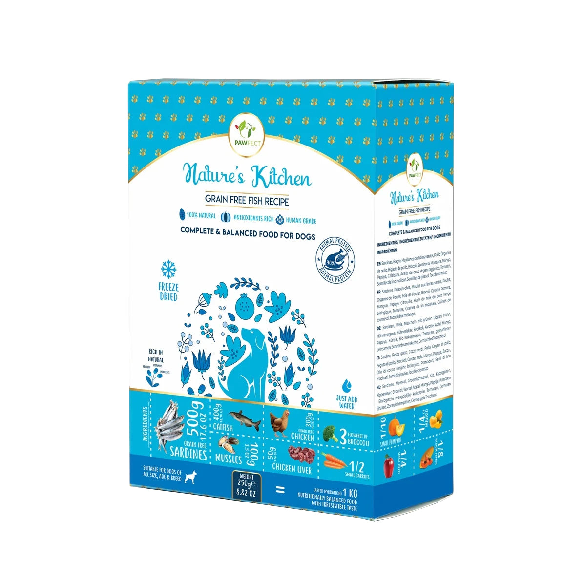 Pawfect Freeze Dried Foods Fish Recipe