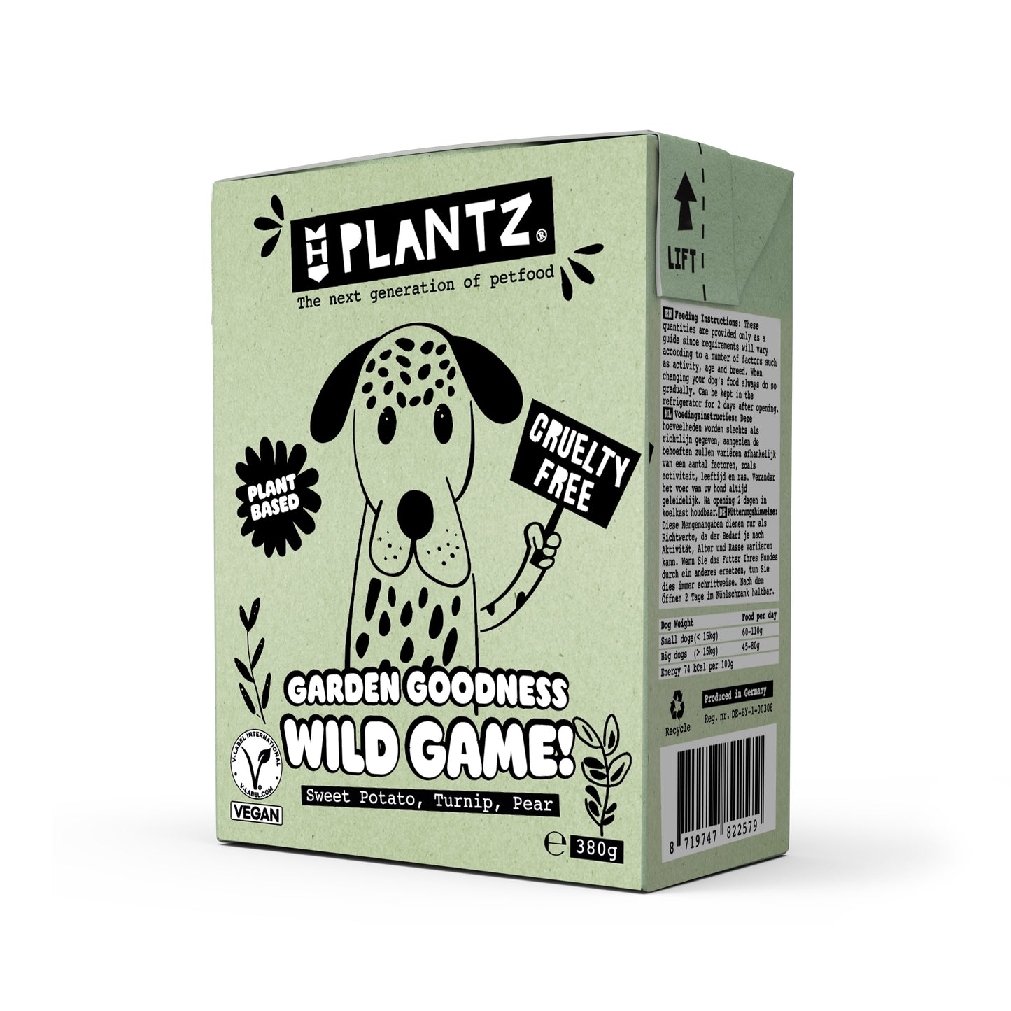 Henart Plantz Garden Goodness Wild-Game-Like Chunks Tetra Pak
