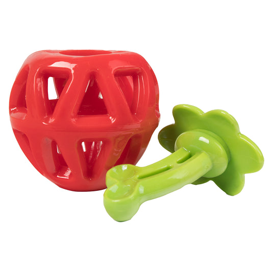 Fofos Fruity-Bites Treat Dispenser Aardbei