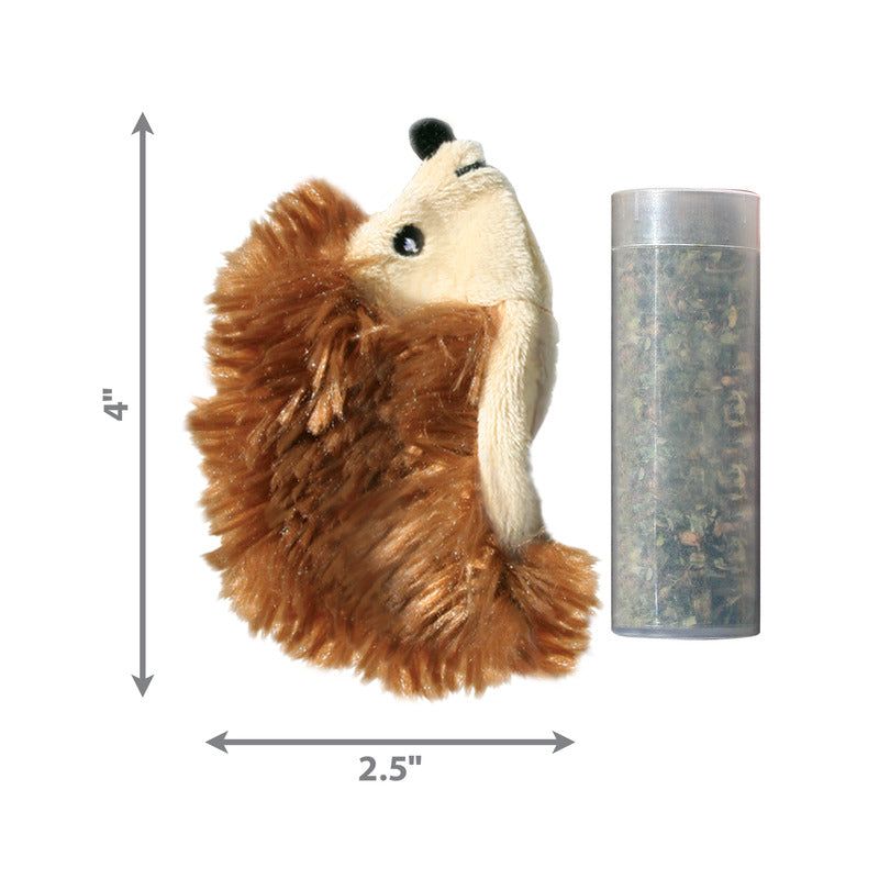 Kong Egel Met Catnip Bruin