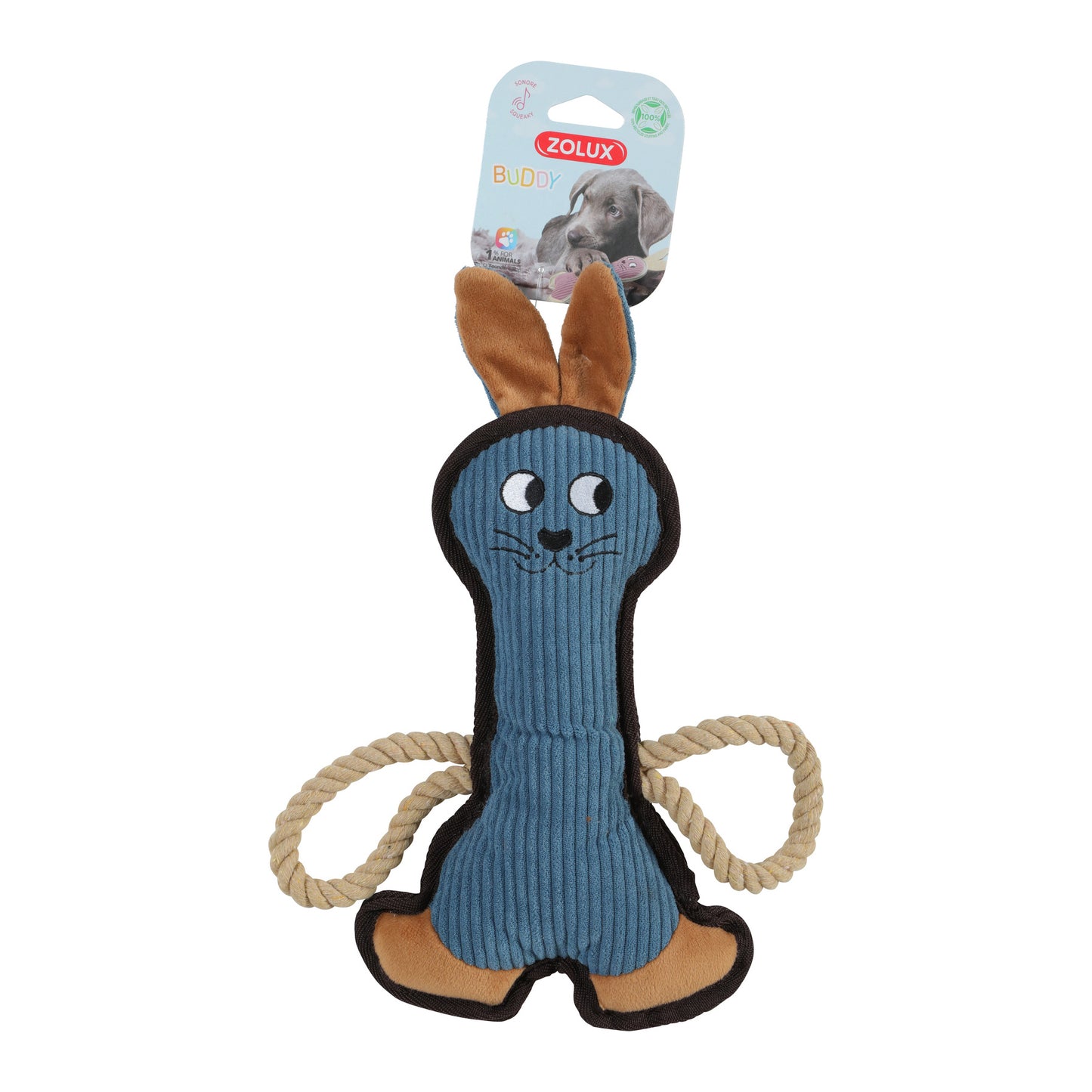 Zolux Buddy Konijn Blauw