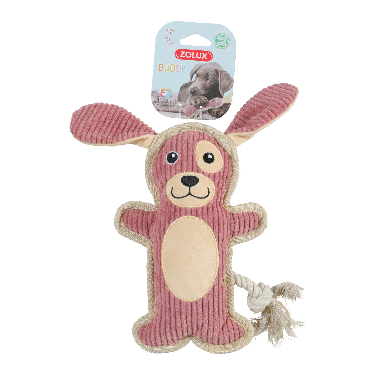 Zolux Buddy Hond Roze