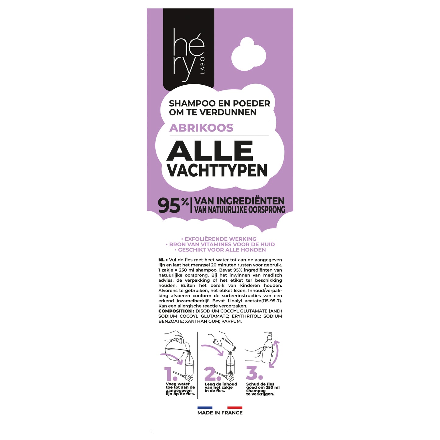 Hery Shampoo Poeder Universeel