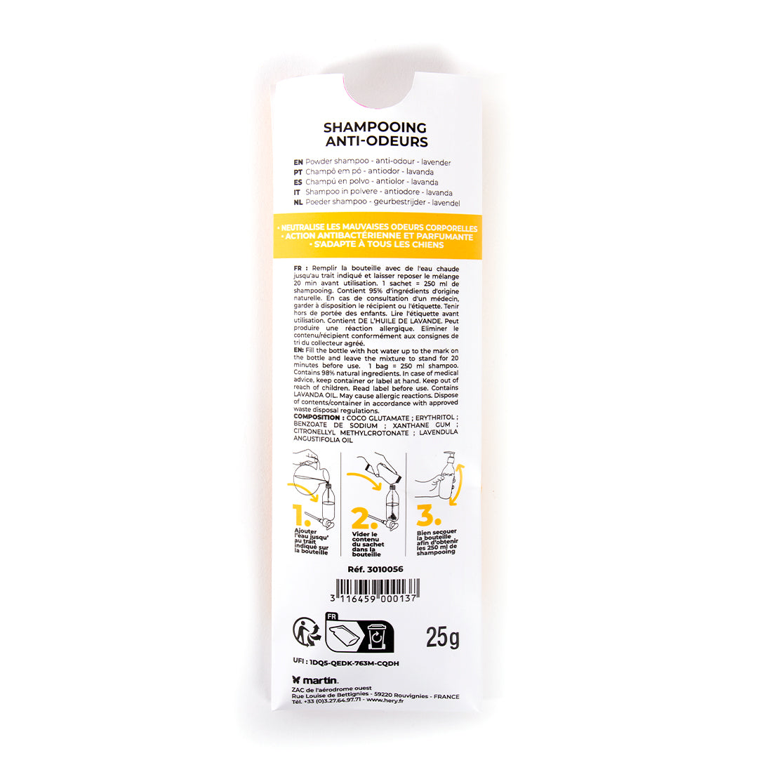 Hery Shampoo Poeder Tegen Geurtjes