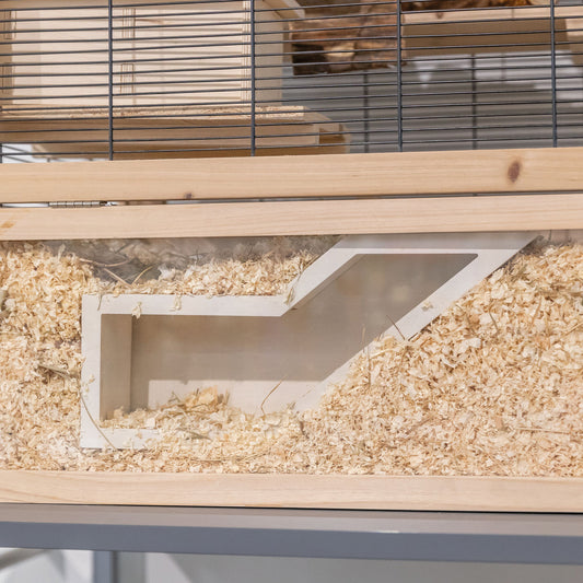 Trixie Observatiebox Muis / Hamster Met Tunnel Onbehandeld Hout