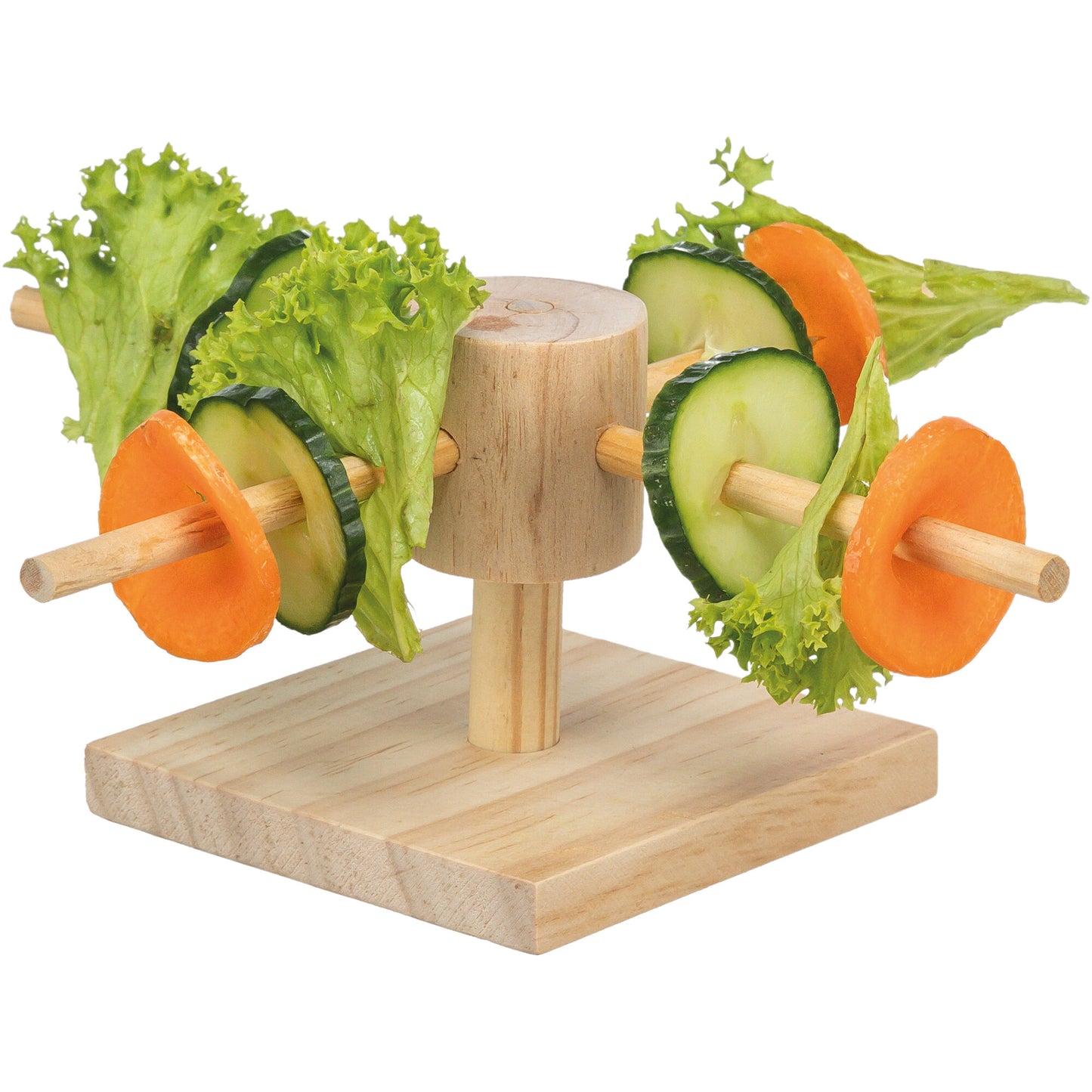 Trixie Voer Draaimolen Onbehandeld Hout