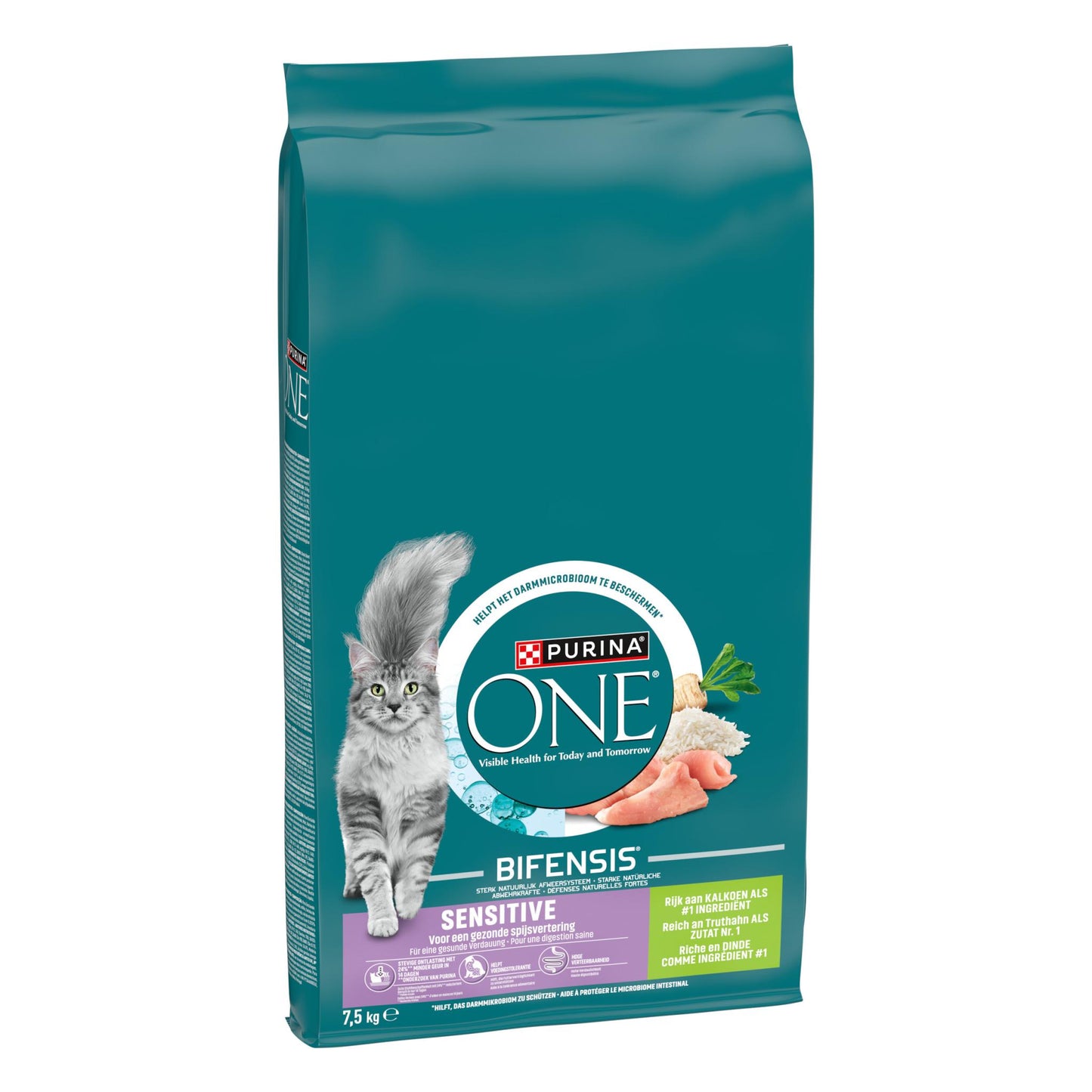 Purina One Sensitive Kalkoen / Rijst
