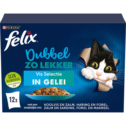 Felix Dubbel Zo Lekker Vis Selectie In Gelei