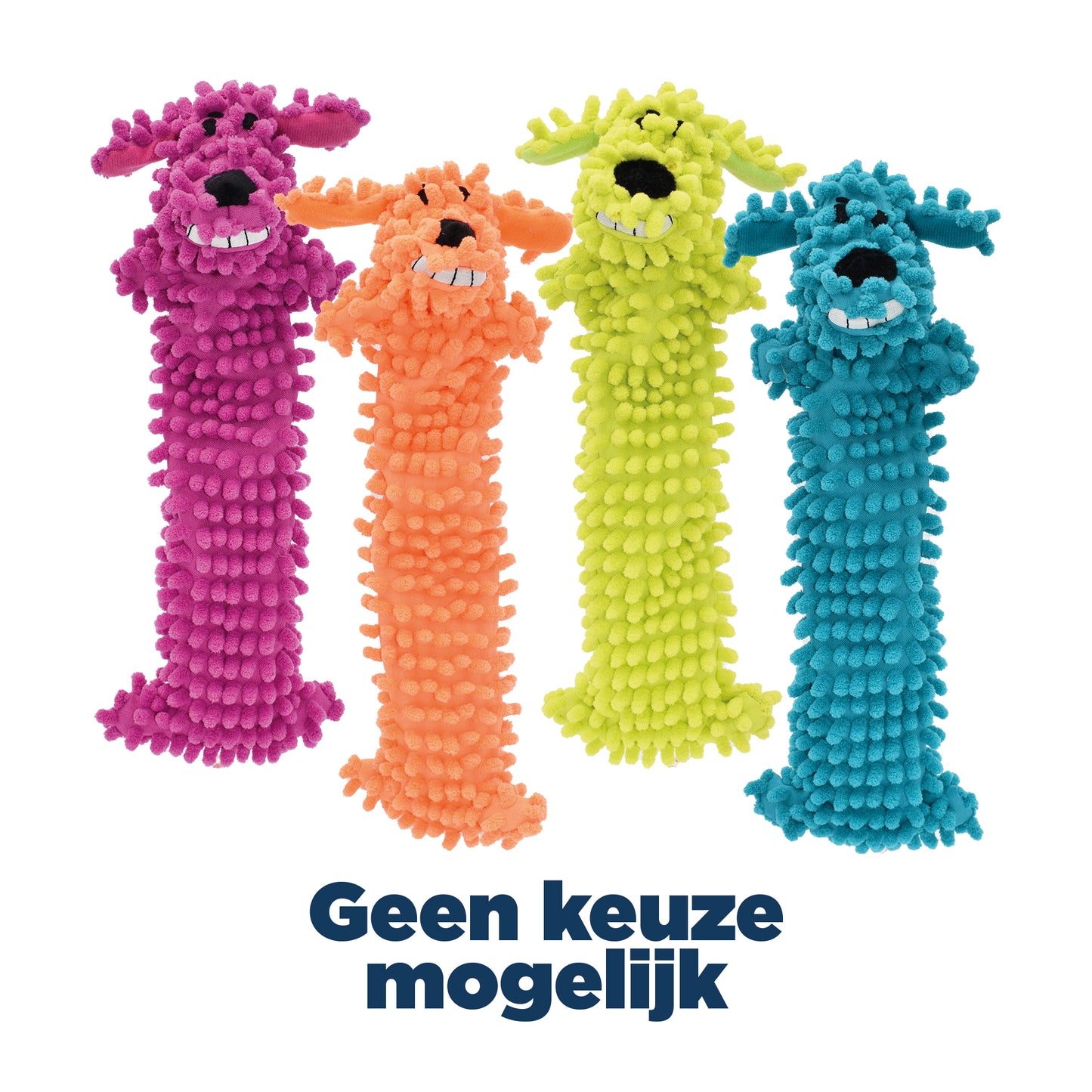 Multipet Loofa Floppy Moppy Lightweight Zonder Vulling Assorti