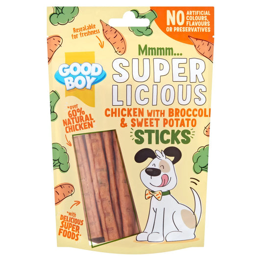 Good Boy Superlicious Sticks Chicken / Broccoli / Sweet Potatoe