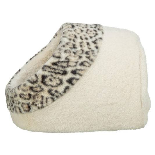 Trixie Kattenmand Iglo Leo Soft Pluche Creme / Panterprint