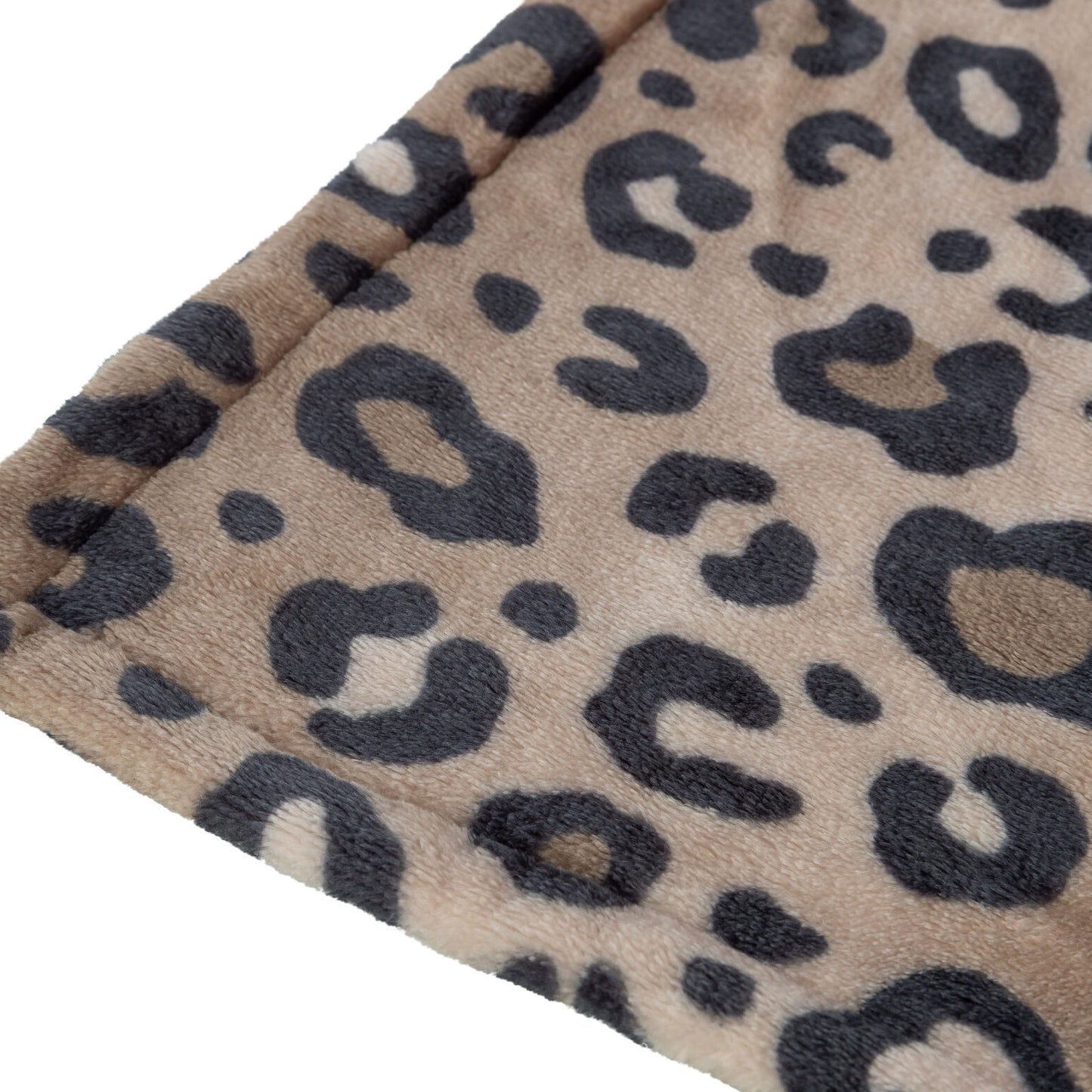 Trixie Hondendeken Leo Soft Pluche Bruin / Panterprint