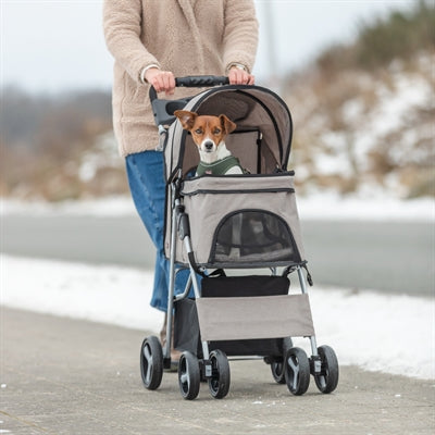 Trixie Hondenbuggy Maximaal 11 Kg Taupe 47X80X100 Cm