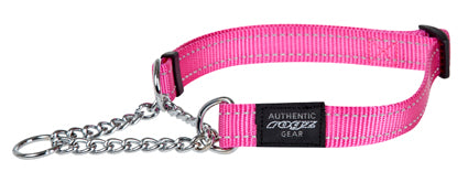 Rogz For Dogs Fanbelt Halfslip Halsband Roze