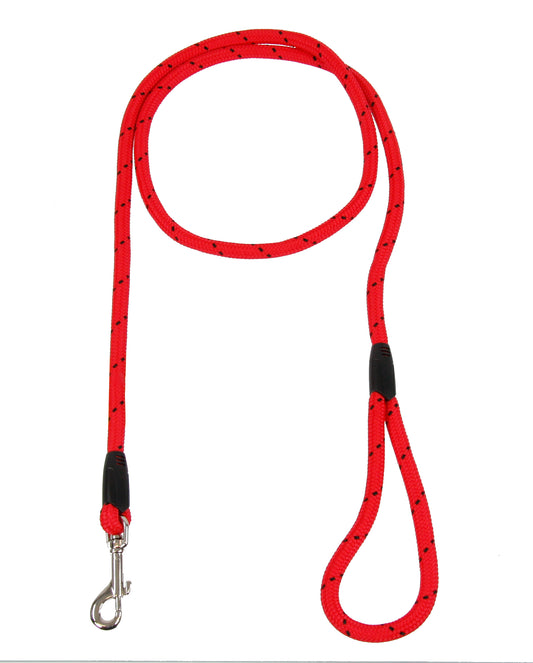 Rosewood Hondenriem Touw Rood / Zwart