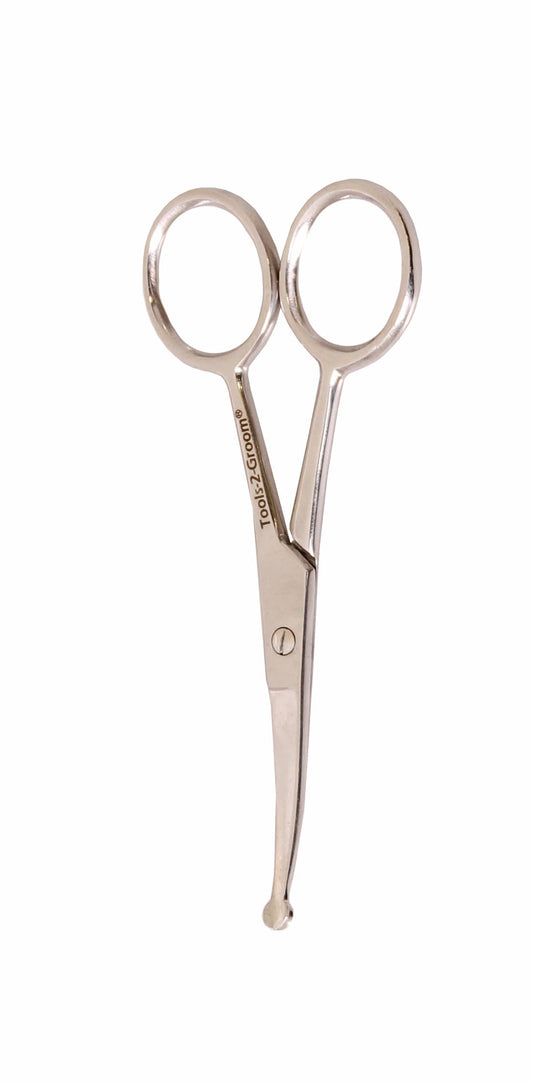 Tools-2-Groom Potenschaartje Gebogen Met Afgeronde Punt