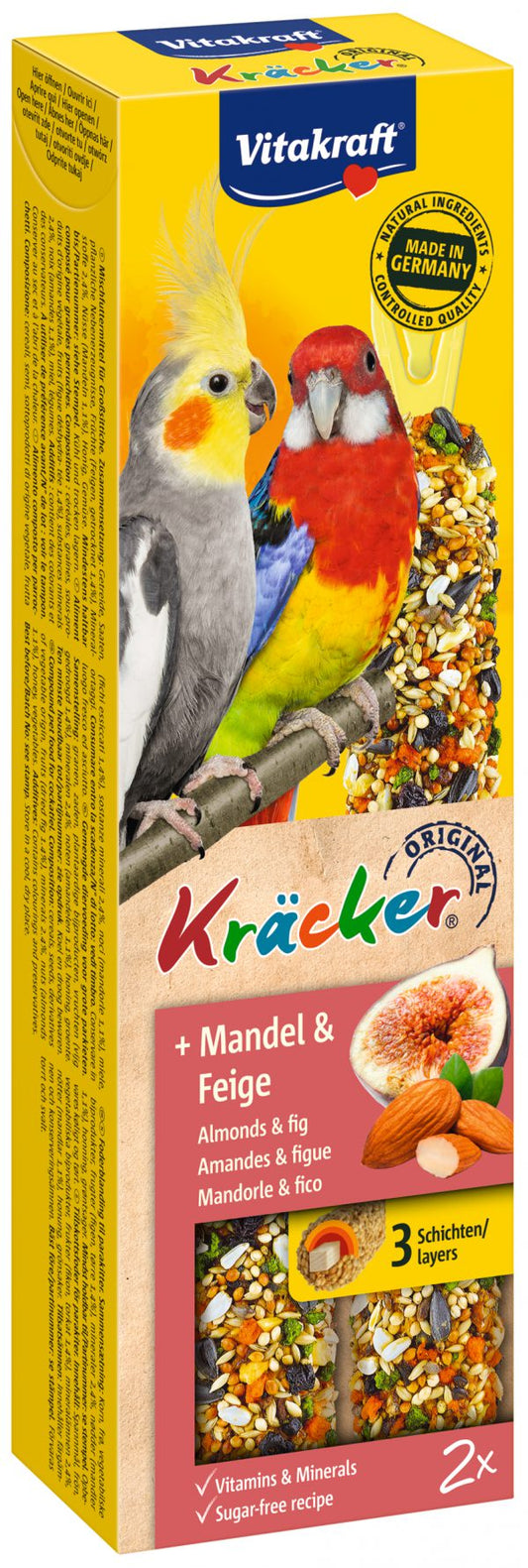 Vitakraft Valkparkiet Kracker Fruit
