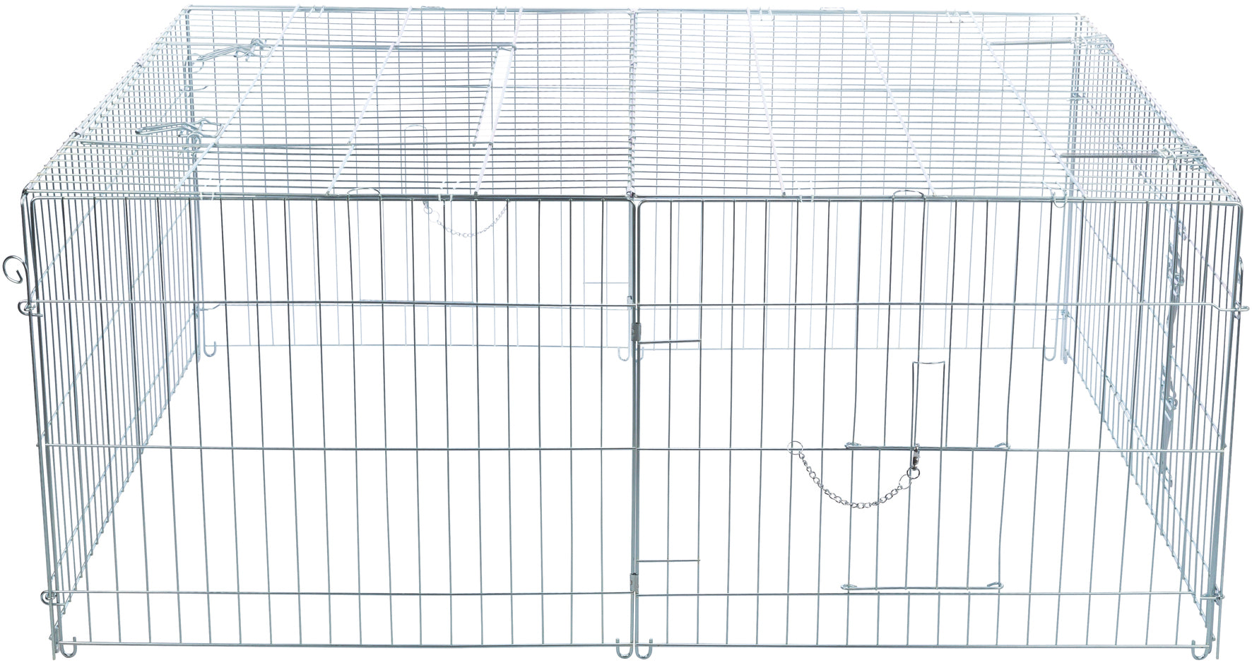 Trixie Natura Knaagdierren Met Dak Gegalvaniseerd Metaal