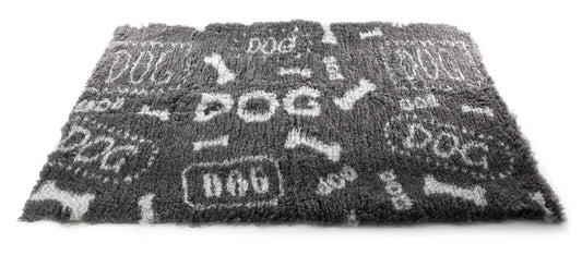 Martin Vetbed Dog Print Grijs / Wit Gerecycled