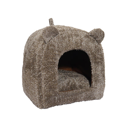 40 Winks Rosewood Kattenmand Iglo Teddy Bruin