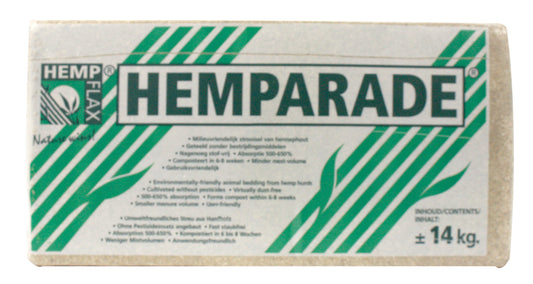 Hemparade Hennepvezelstrooisel