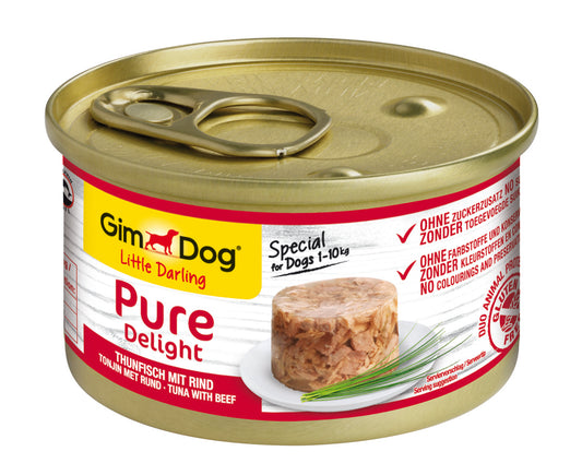 Gimdog Little Darling Pure Delight Tonijn / Rund