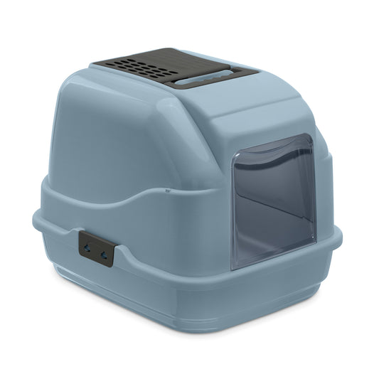 Imac Kattenbak Easy Cat 2Nd Life Gerecycled Blauw