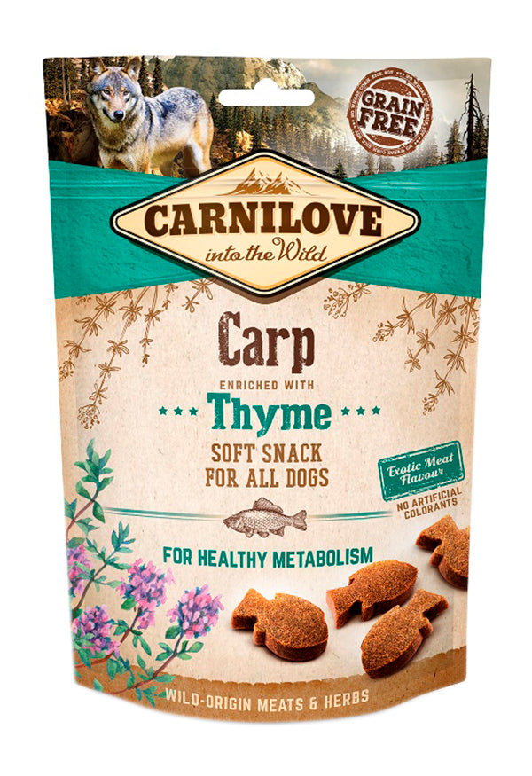 Carnilove Soft Snack Karper / Tijm