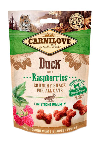 Carnilove Crunchy Snack Eend / Framboos