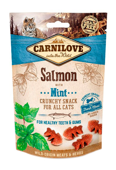 Carnilove Crunchy Snack Zalm / Munt