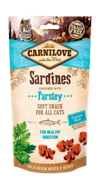 Carnilove Soft Snack Sardines / Peterselie