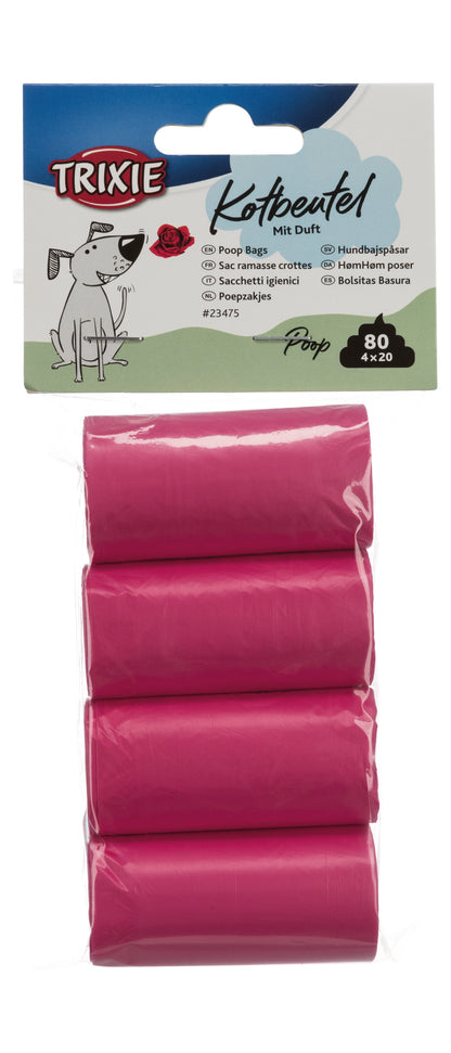 Trixie Hondenpoepzakjes Rozengeur Roze