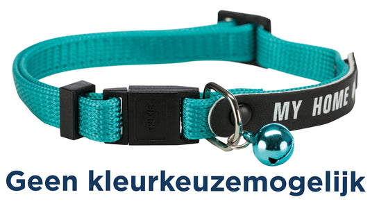Trixie Halsband Kat My Home Met Adresflap Assorti
