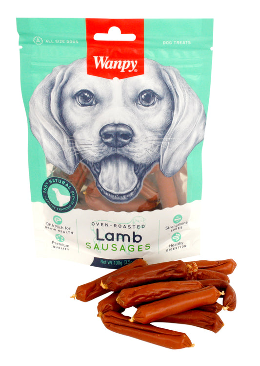 Wanpy Oven-Roasted Lamb Sausages