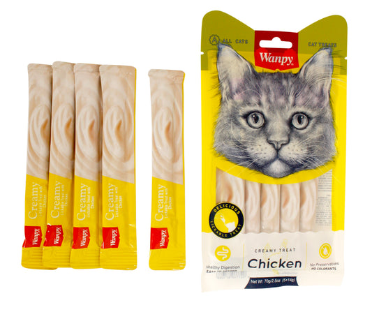 Wanpy Creamy Lickable Treats Chicken