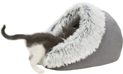 Trixie Kattenmand Iglo Harvey Grijs / Wit-Zwart