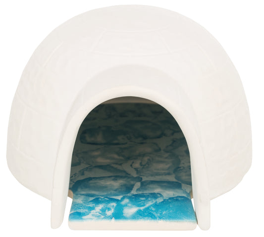 Trixie Hamster Iglo Met Koelplaat Keramiek Wit