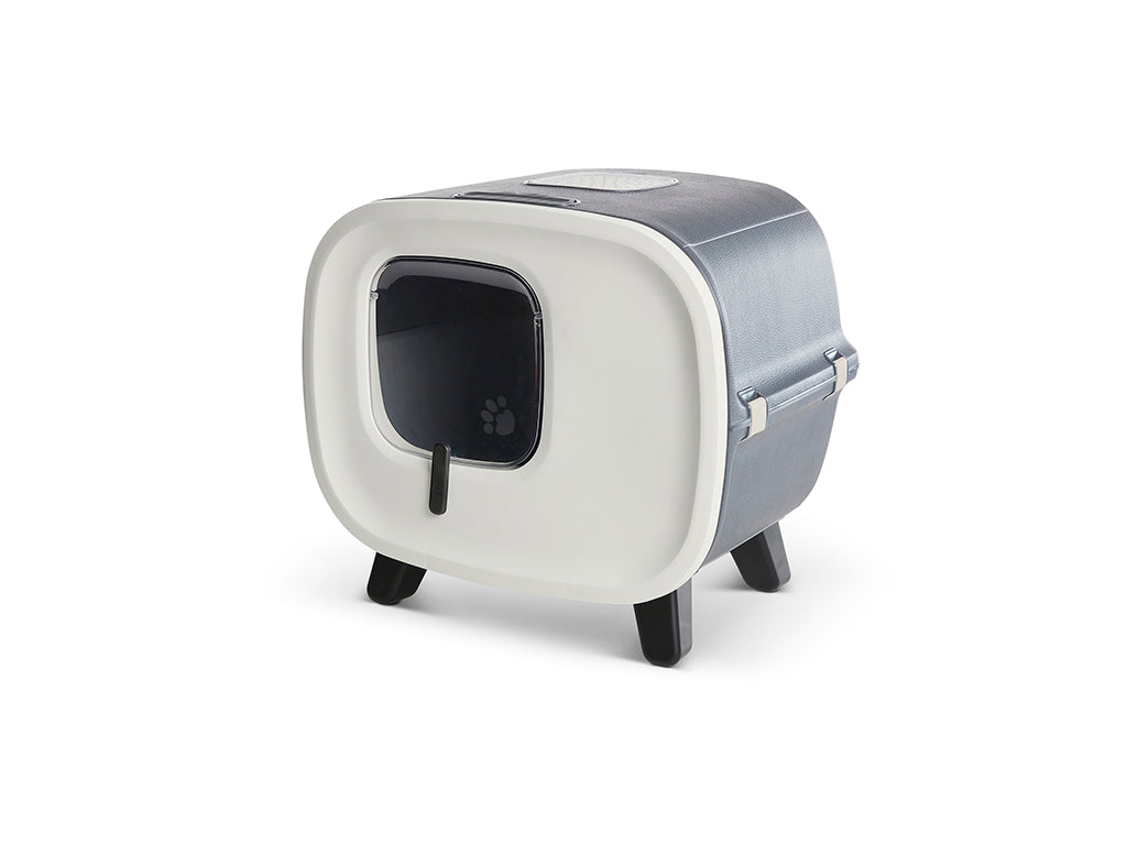 Savic Kattenbak Mira Deluxe Antraciet / Wit